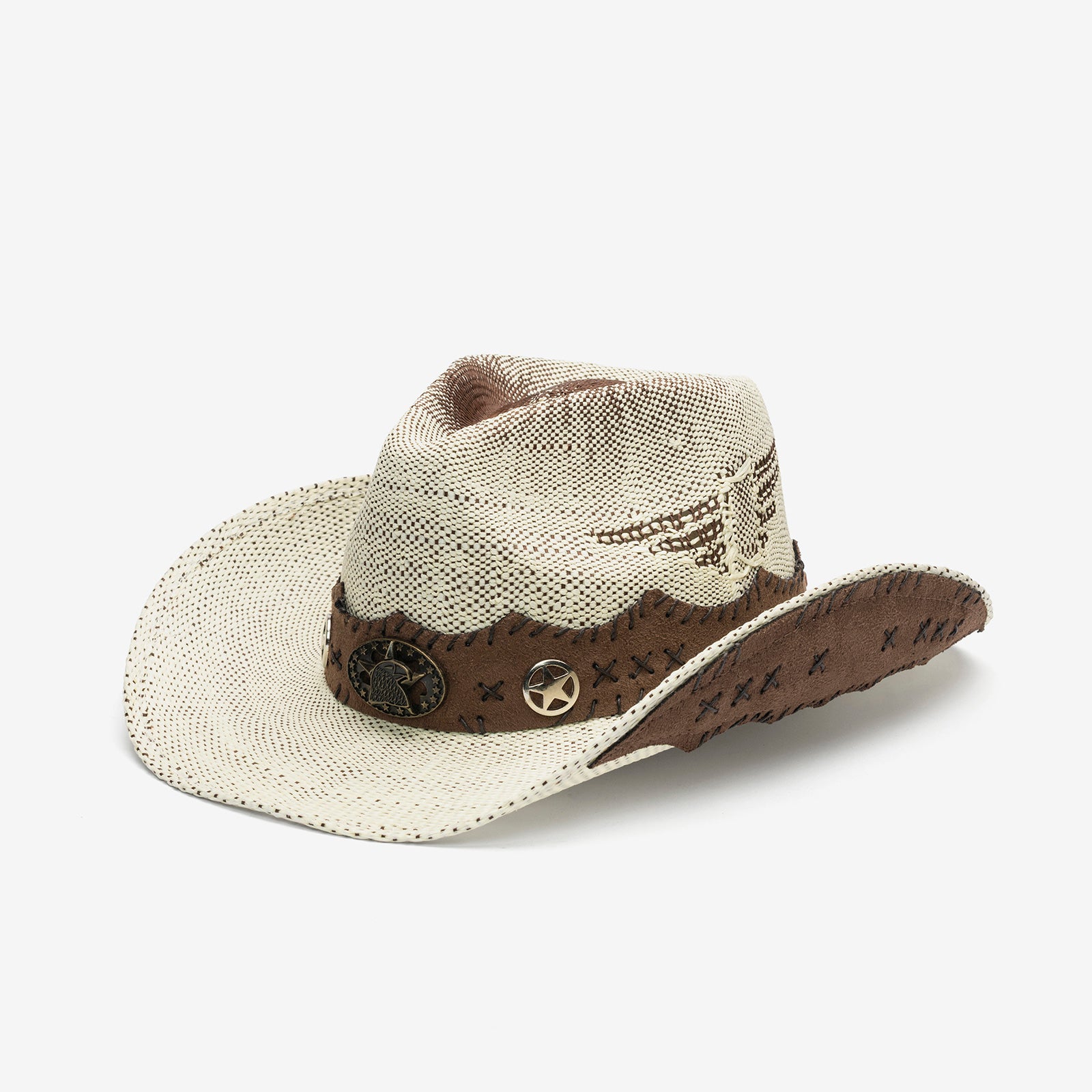 Cowboy hat suede - Ecrù