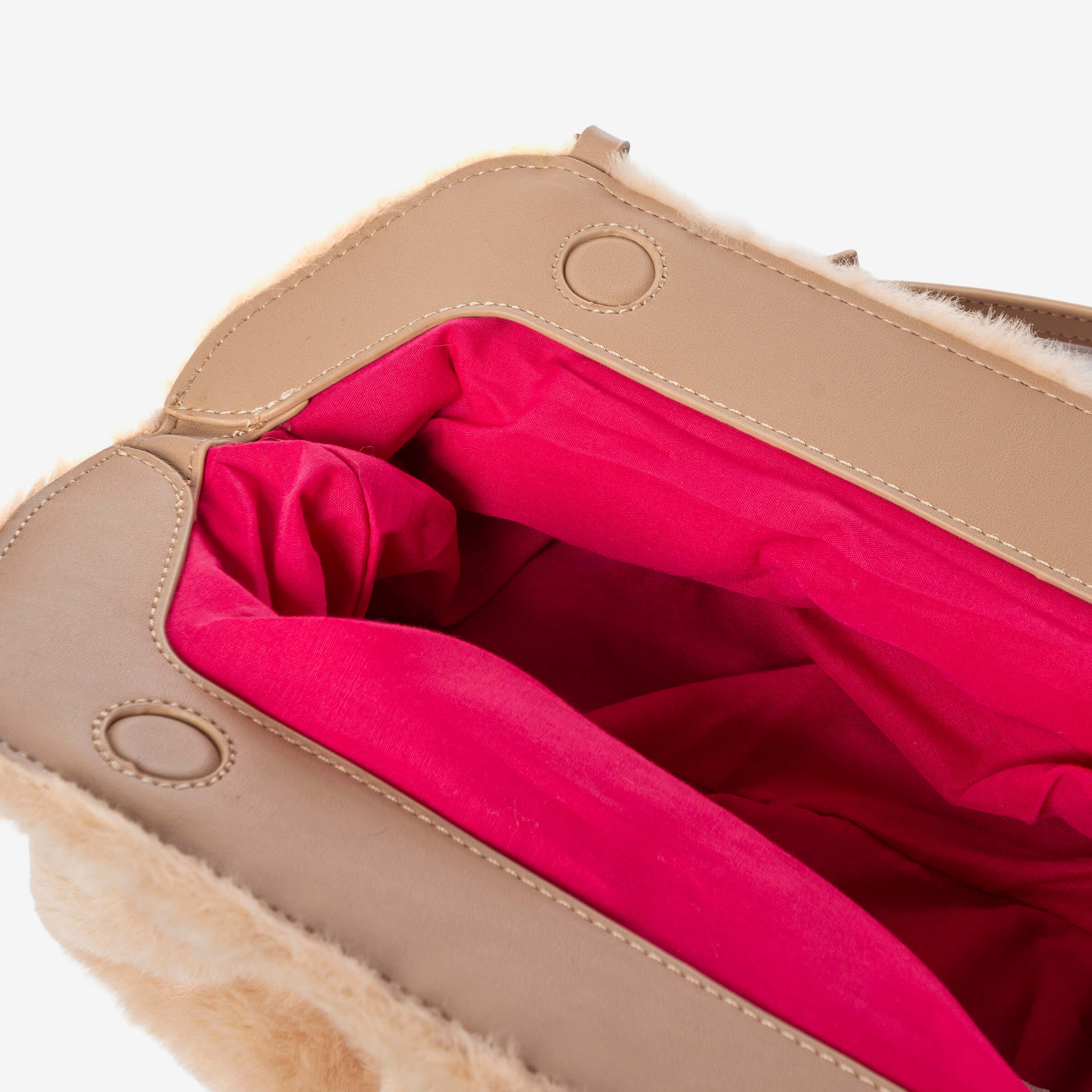 Margaret Fur Clutch M