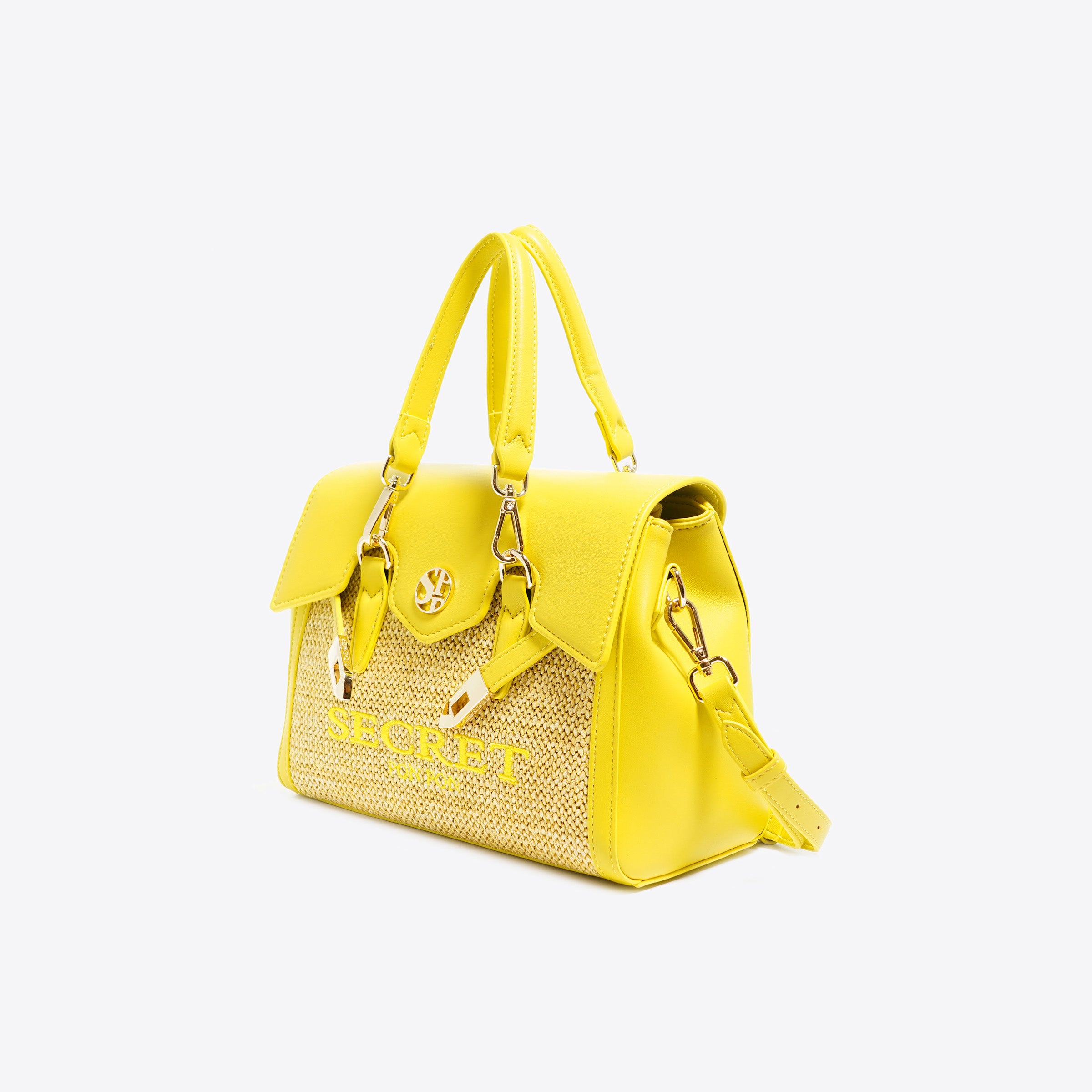 Quiny straw small lemon