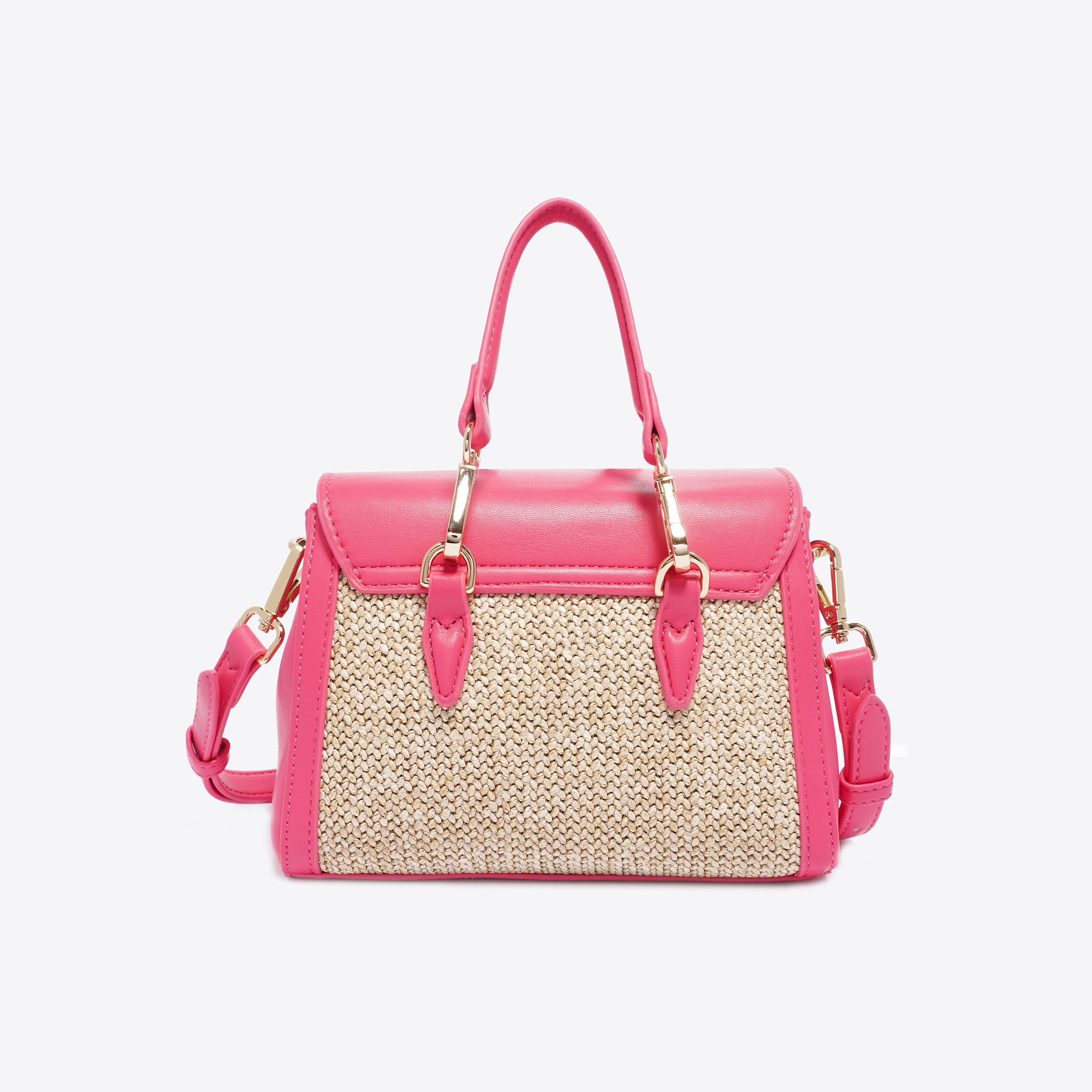 Quiny straw xsmall fuxia