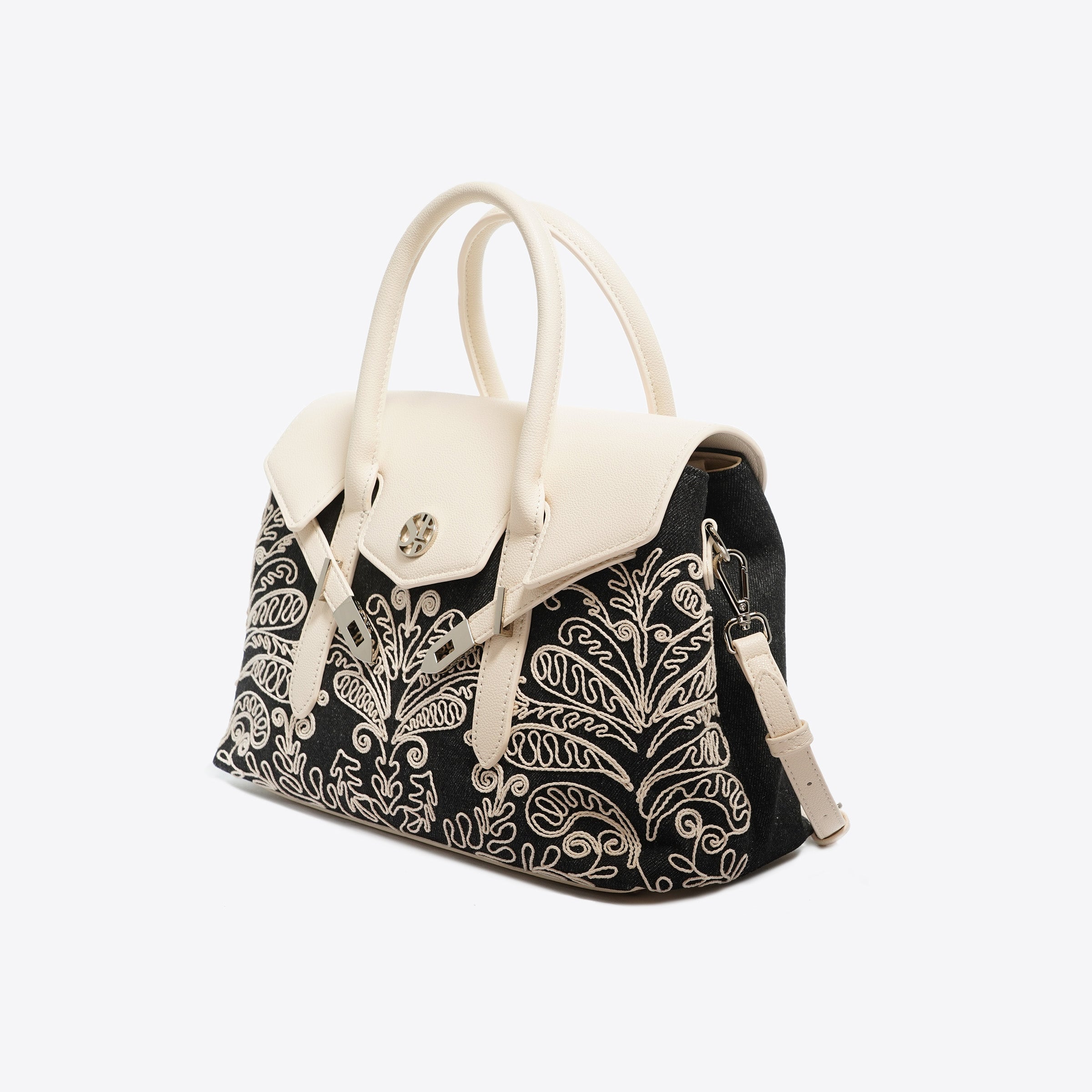 Yalis cornely medium jeans white