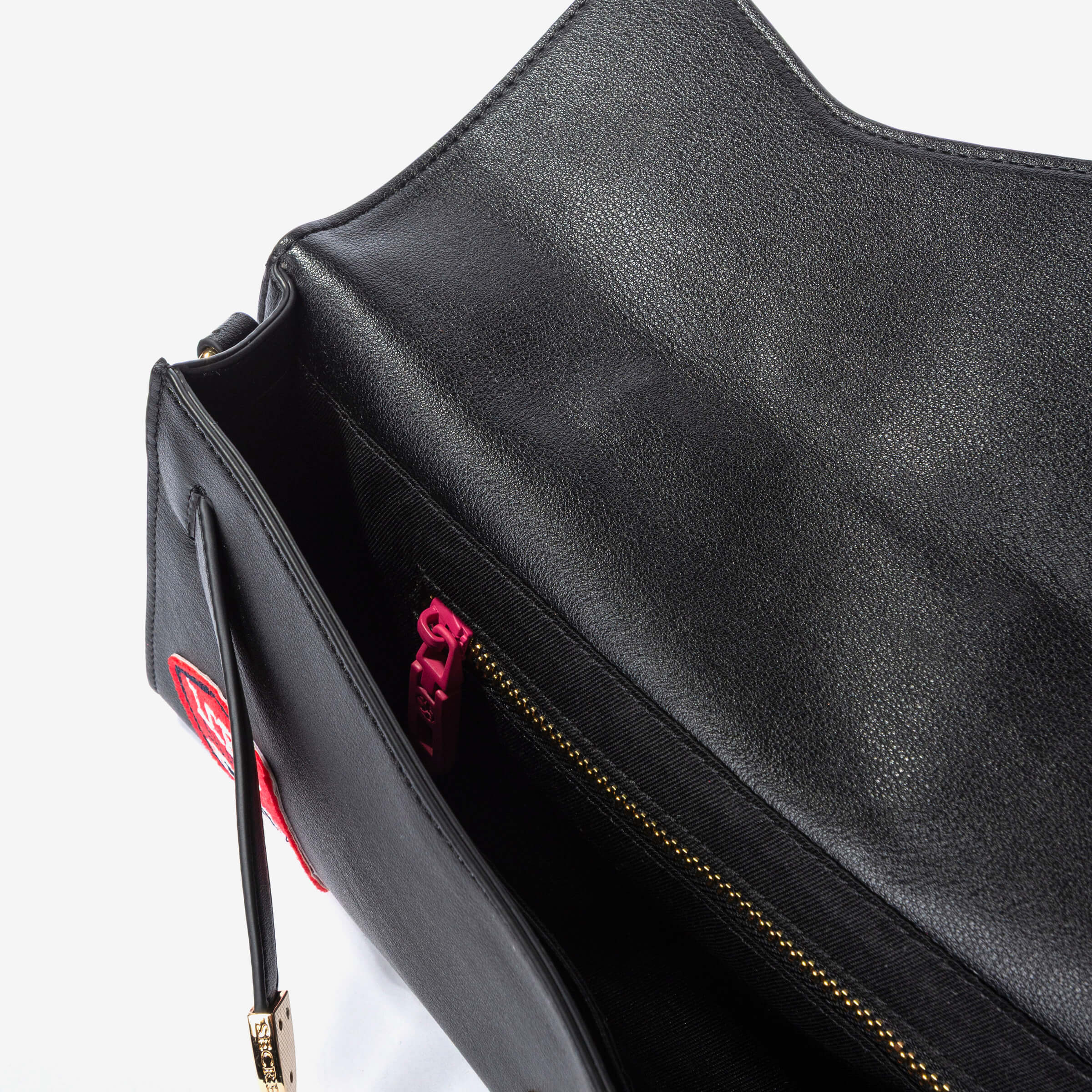 Luisita Clutch Patch Black