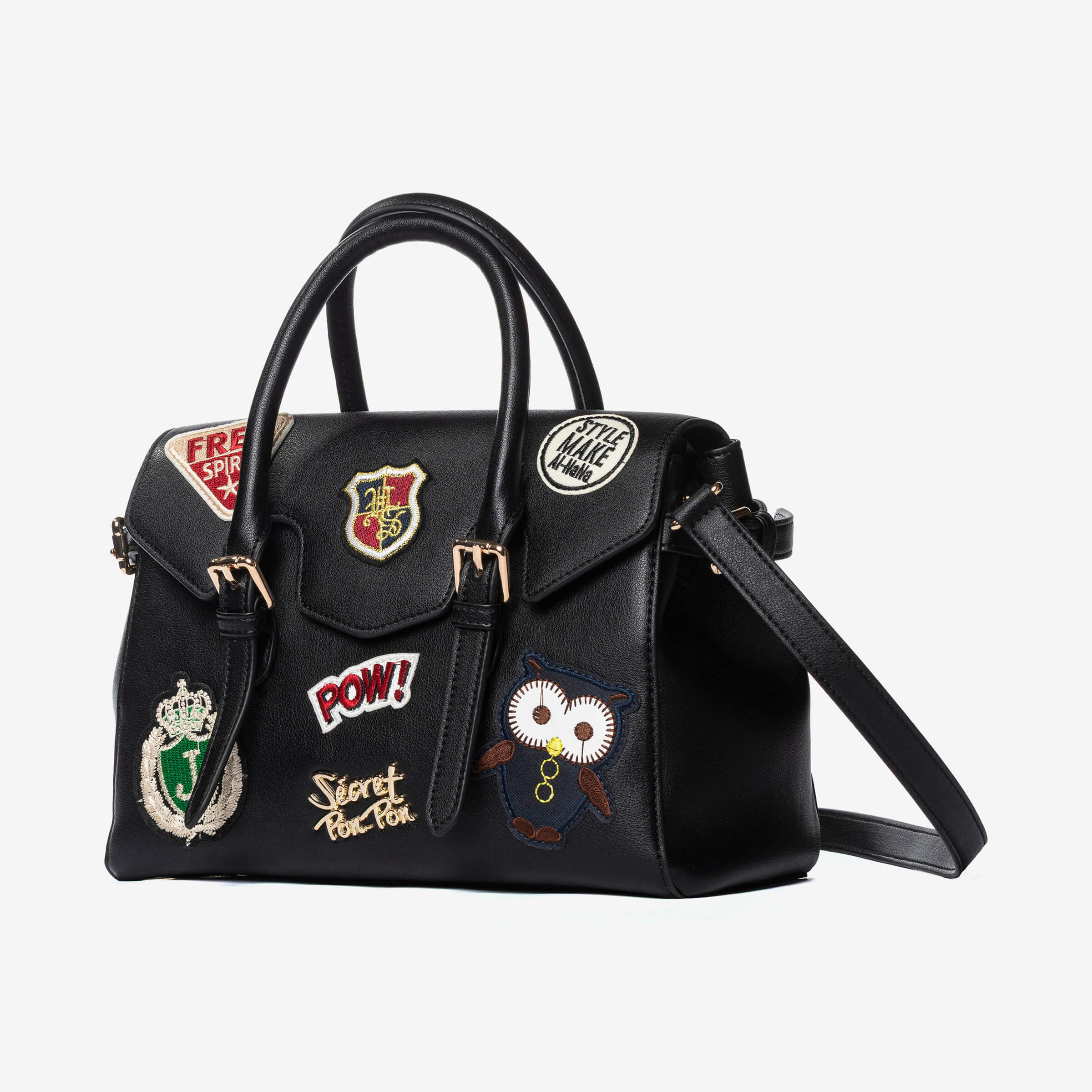 Luisita Small Patch Black