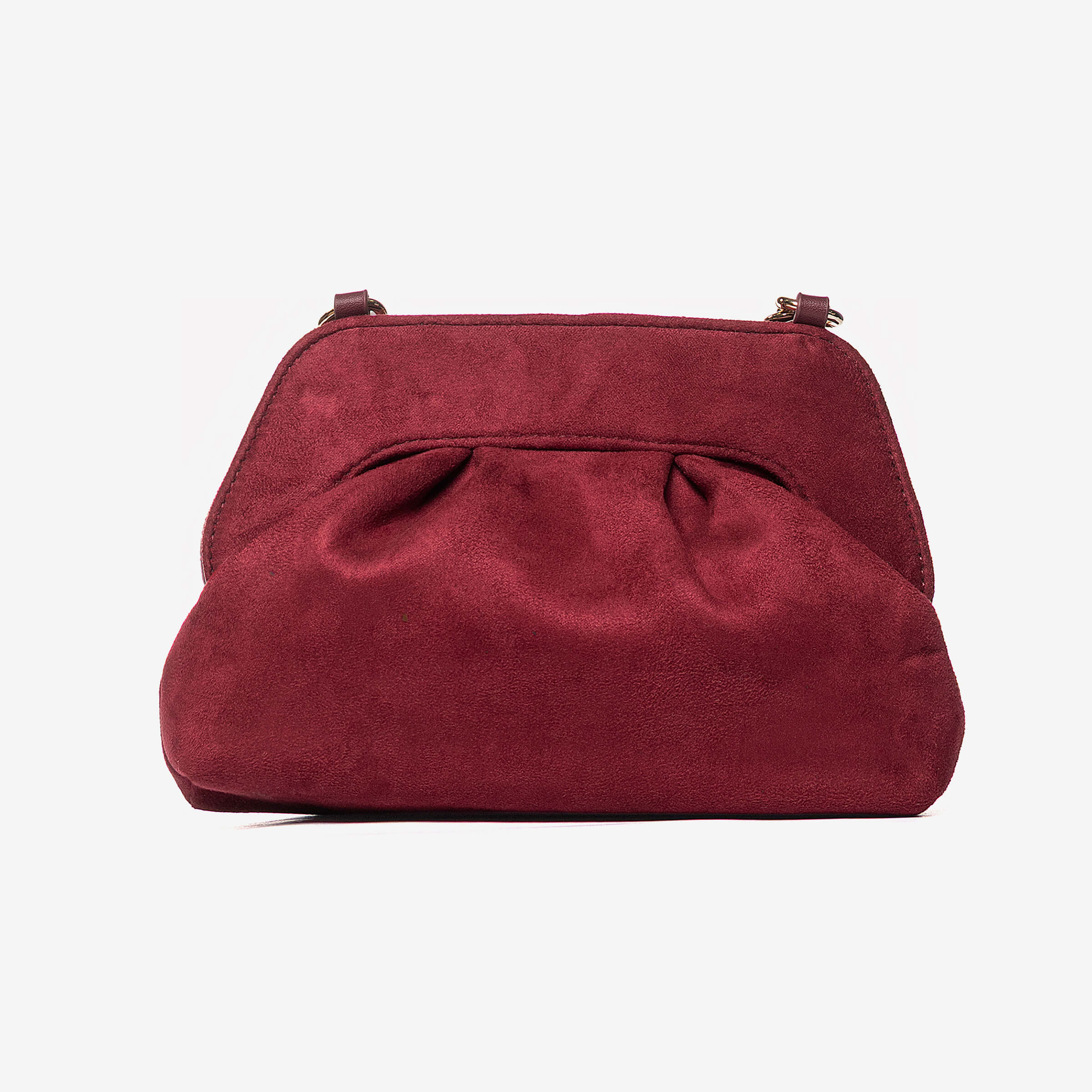 Margaret Suede Clutch S