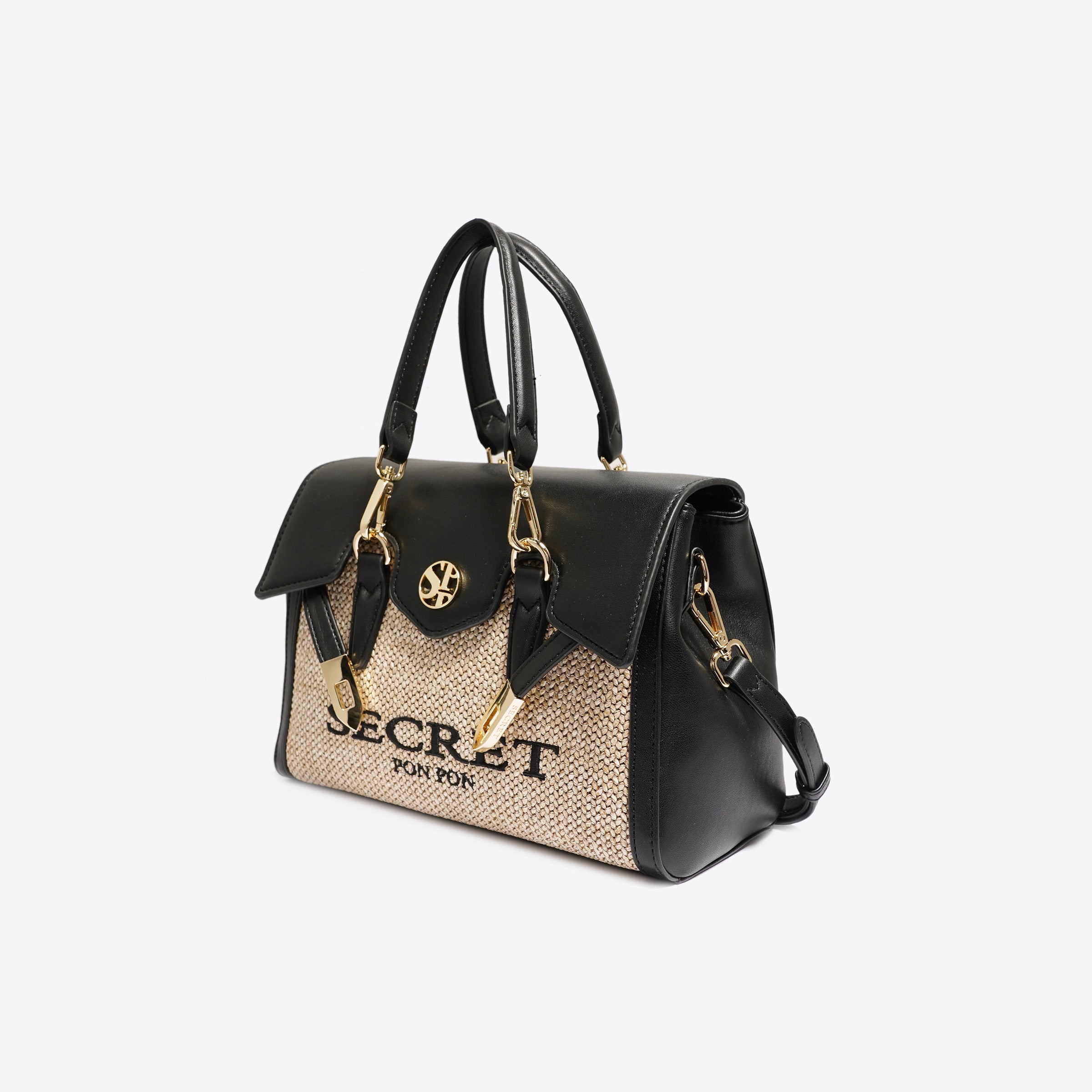 Quiny straw small black