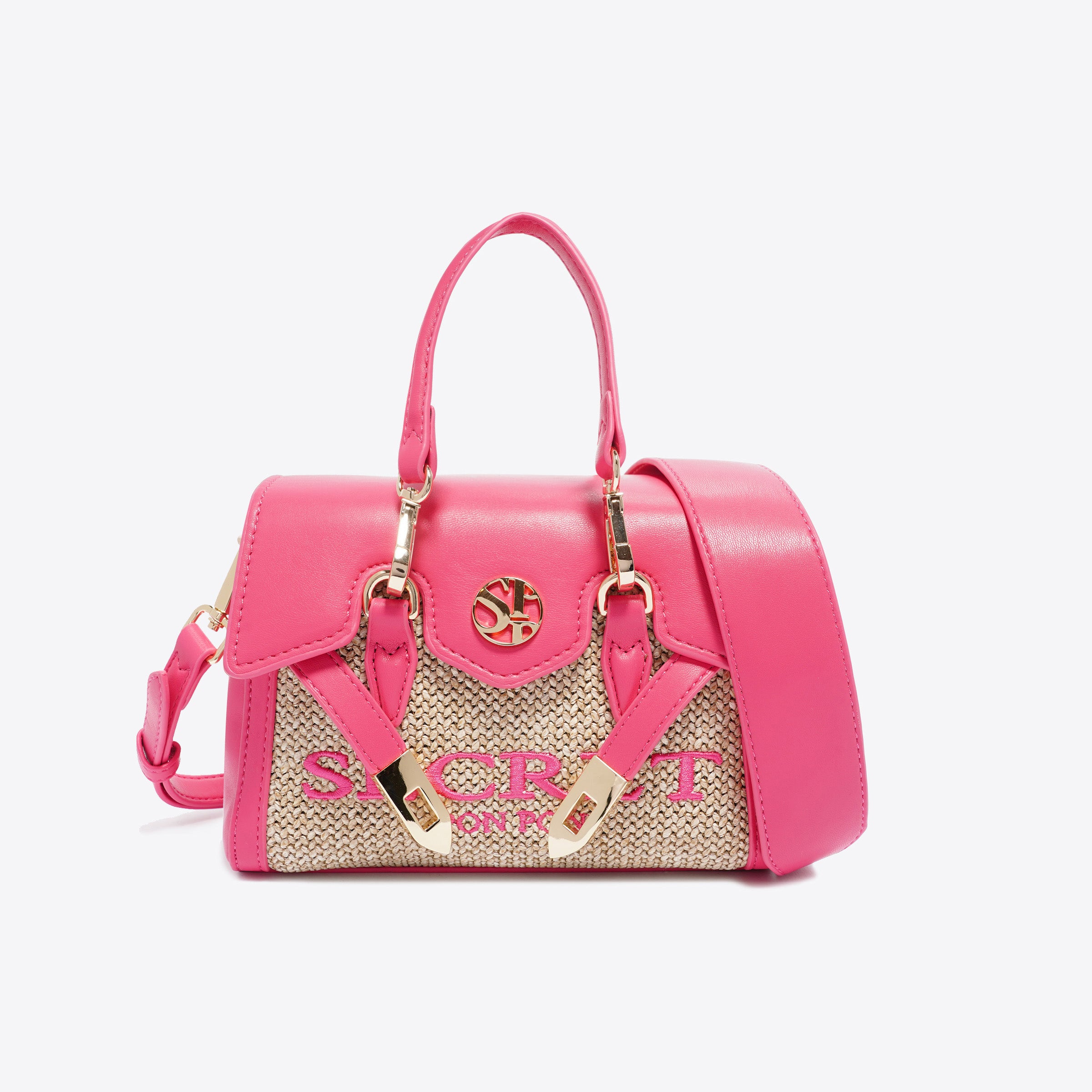 Quiny straw xsmall fuxia