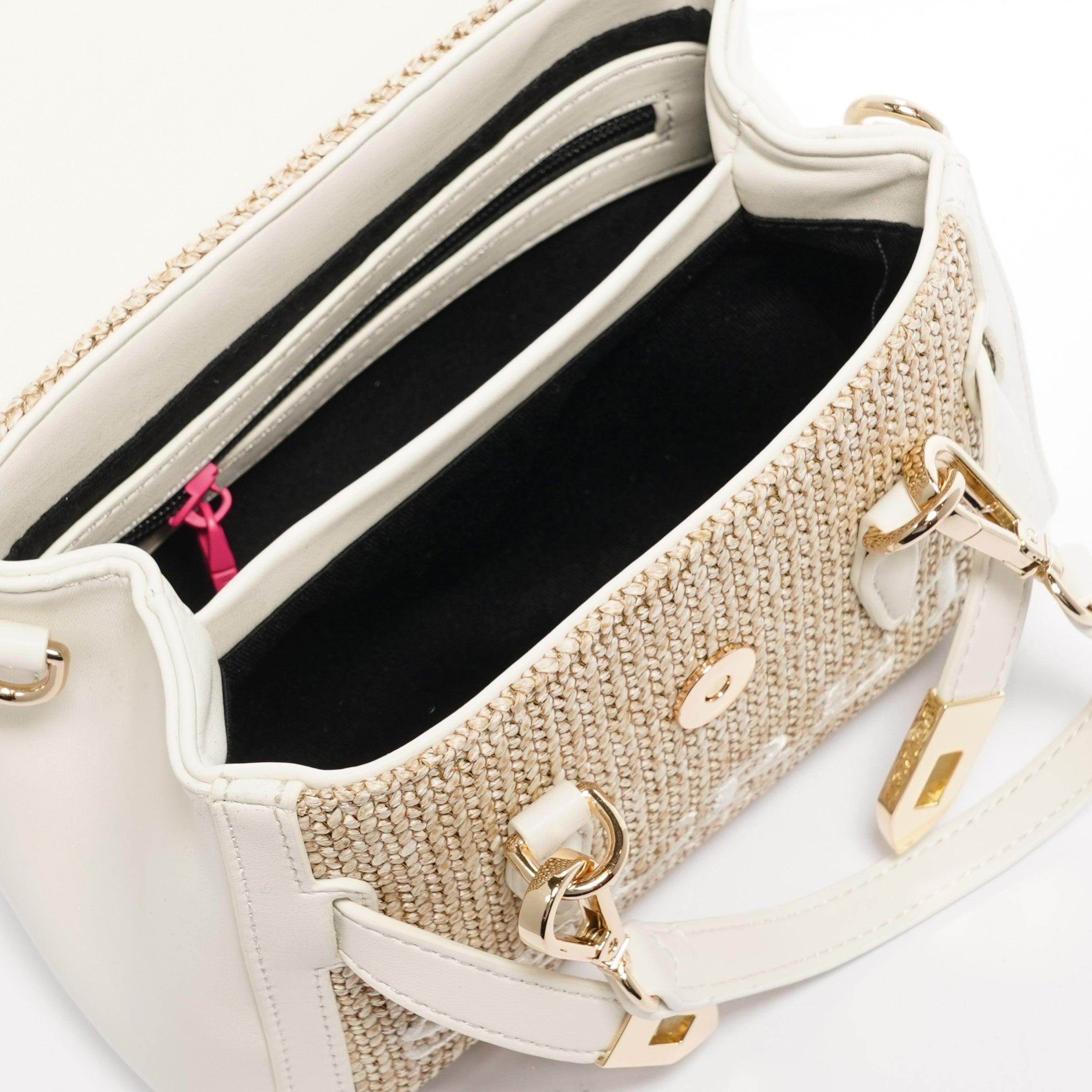 Quiny straw xsmall white